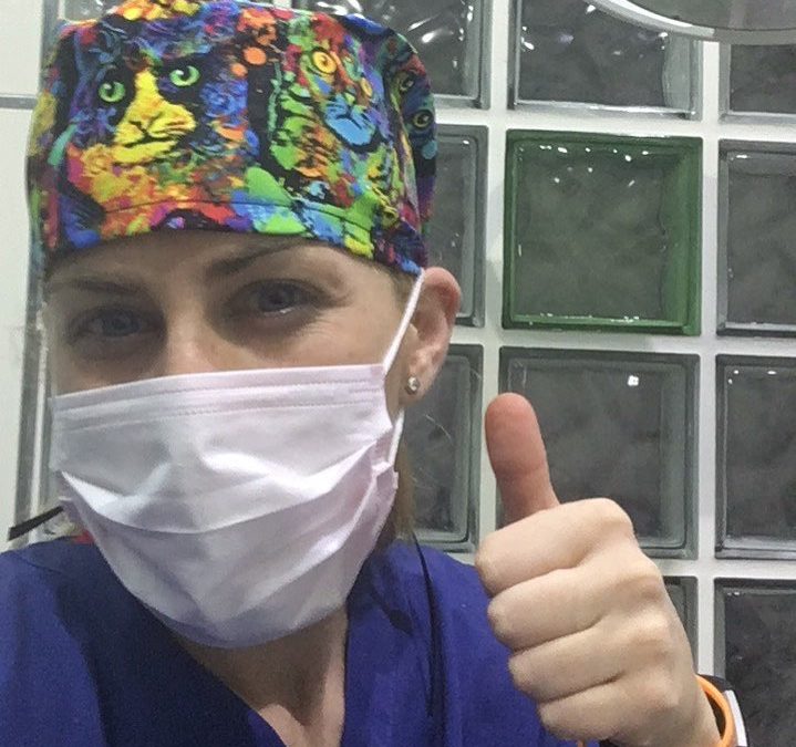 Gorro de quirófanos solidarios